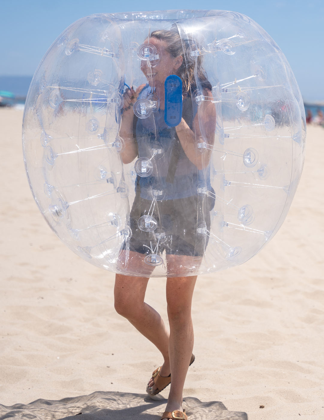 Mother's Beach, Marina del Rey bubble soccer tournament